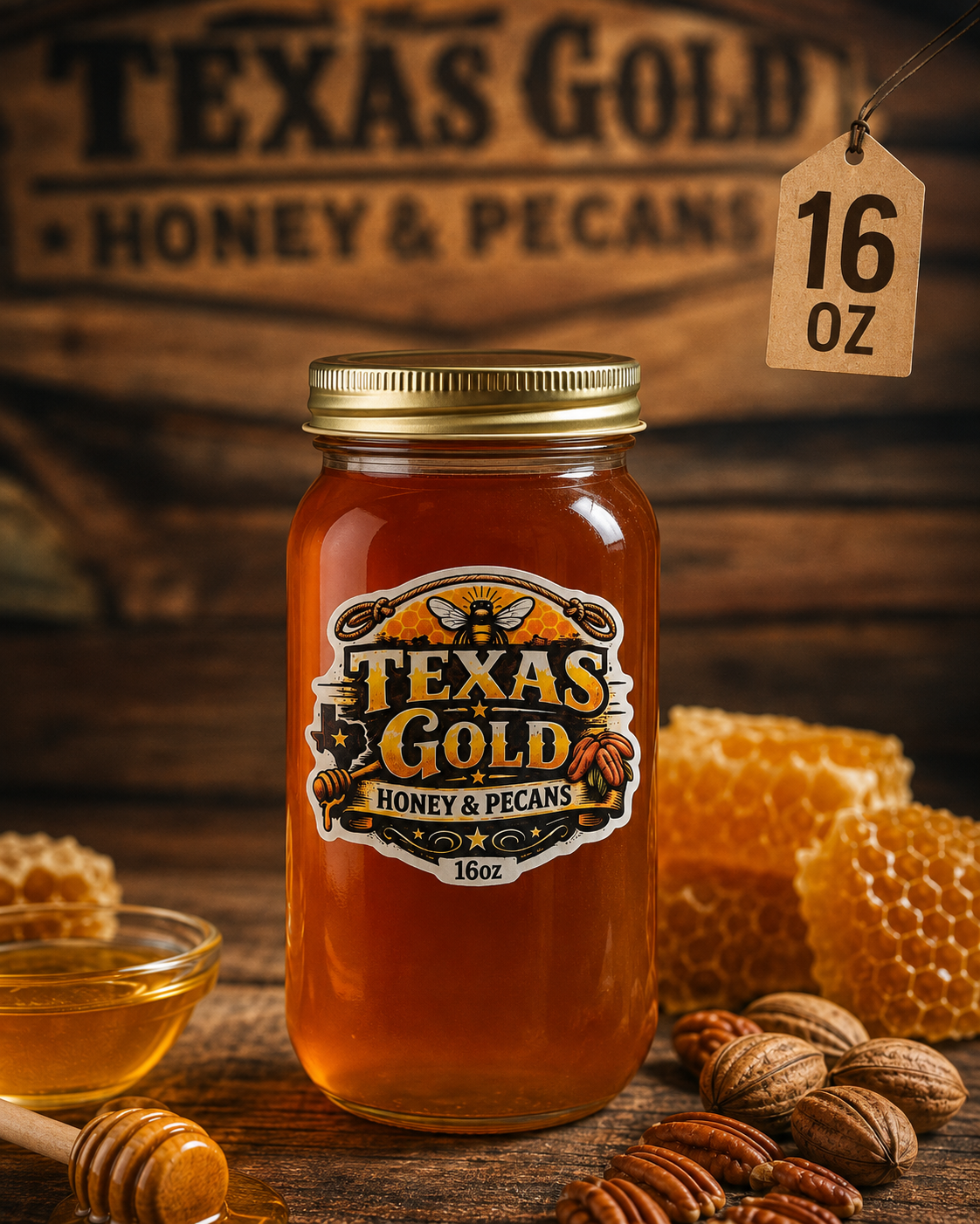 Raw Wildflower Honey