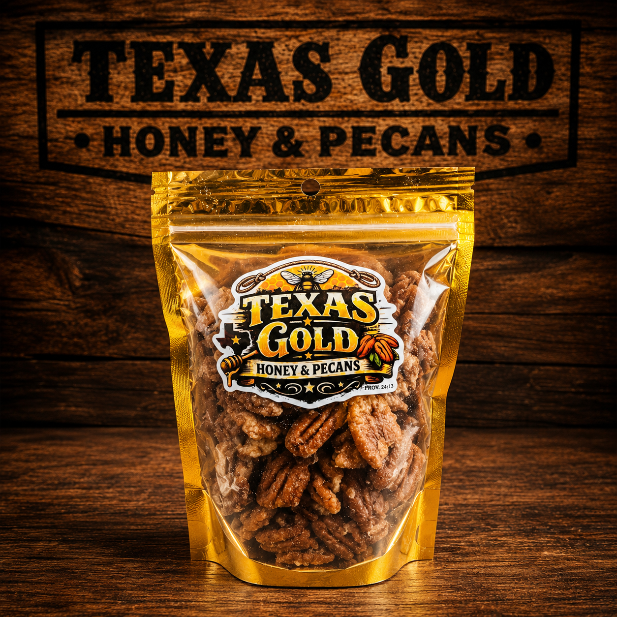 Texas Flavor- Honey Cinnamon Roasted Pecans